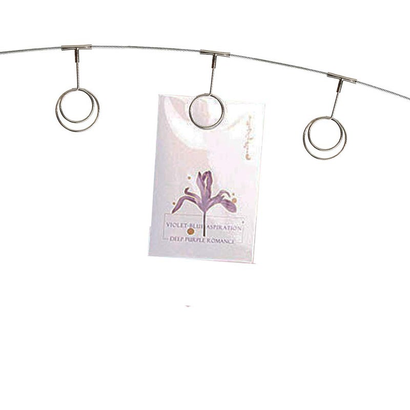 TFu Wall Hanging Photo Display, DIY Picture Photo Frame String with 12 Clips for Hanging Photos Notes and Artworks (Round Shape Clip) - Image 1